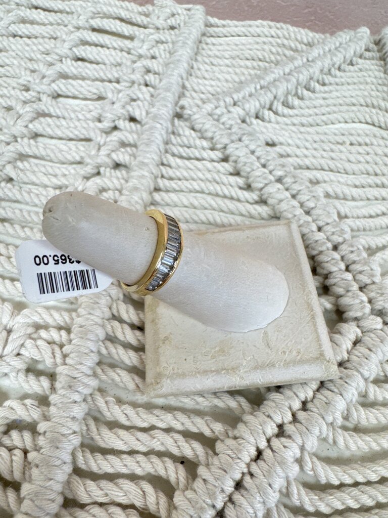 14k Baguette Band