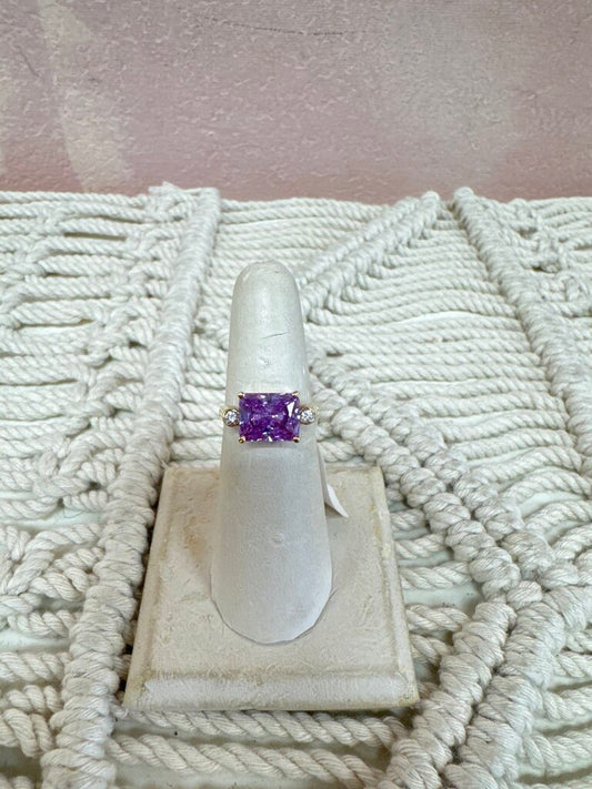14k and Amethyst Ring