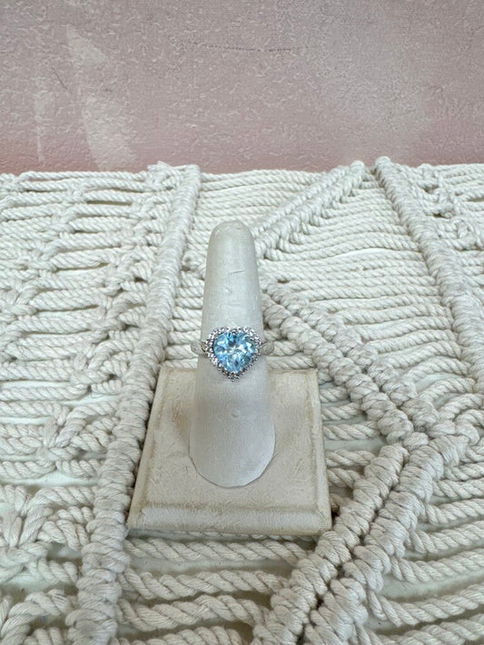 Ross Simons Topaz Heart Ring