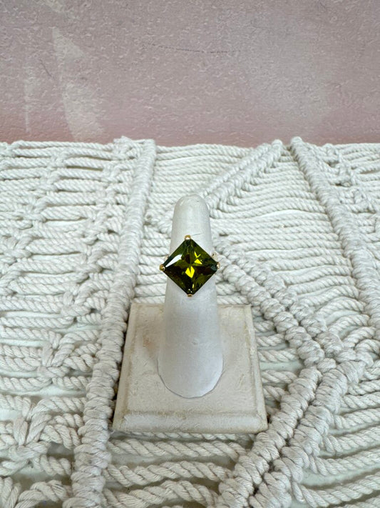 14k Peridot Cocktail Ring
