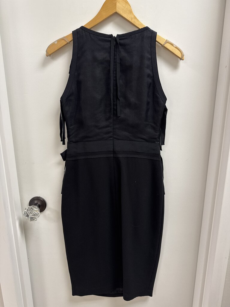 Robert Rodriguez Black Beaded Sheath Dress NWT