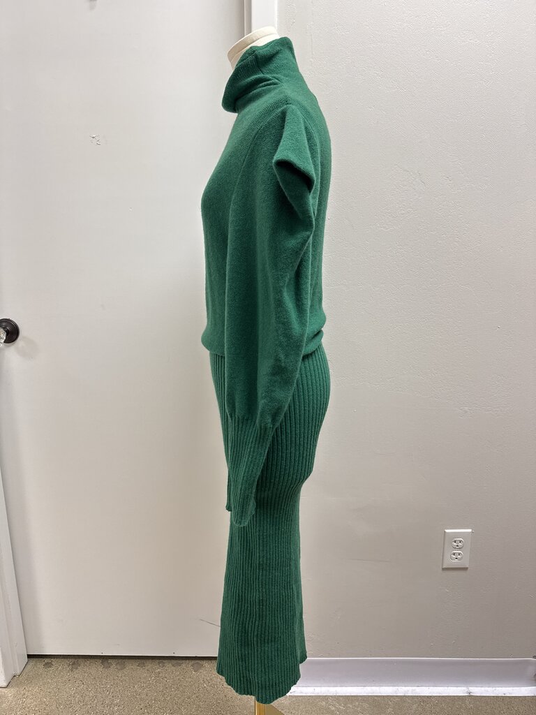 Philosophy Green Knit Sweater Dress