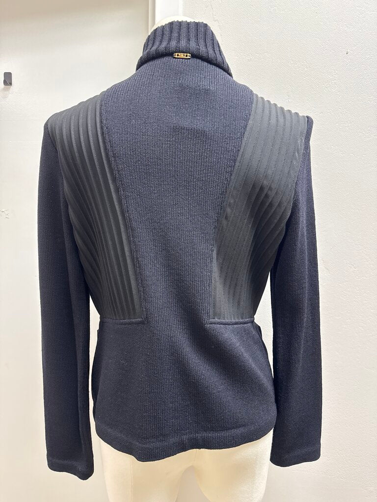 St John Black Knit Jacket