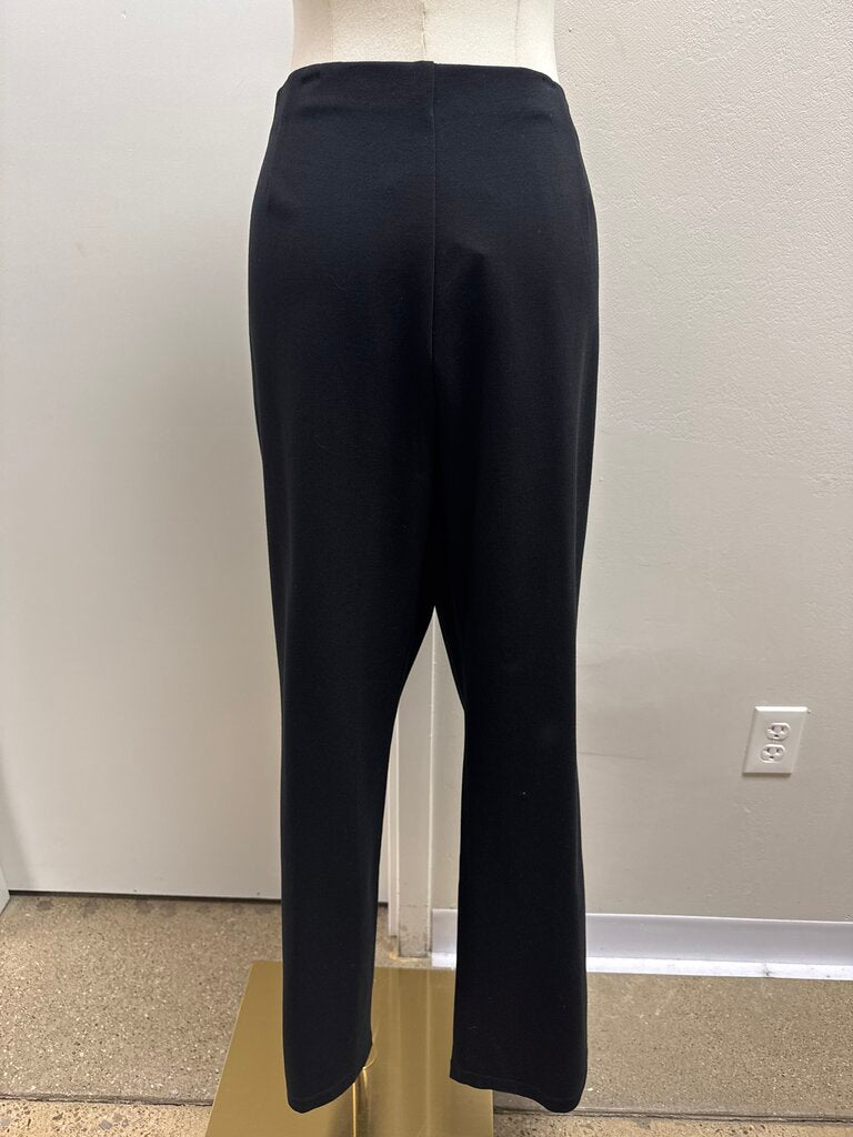 Eileen Fisher Black Pull On Pant NWT