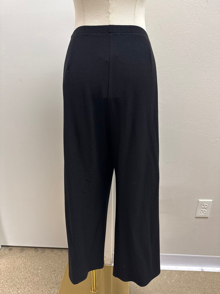 Eileen Fisher Black Pull On Pant NWT