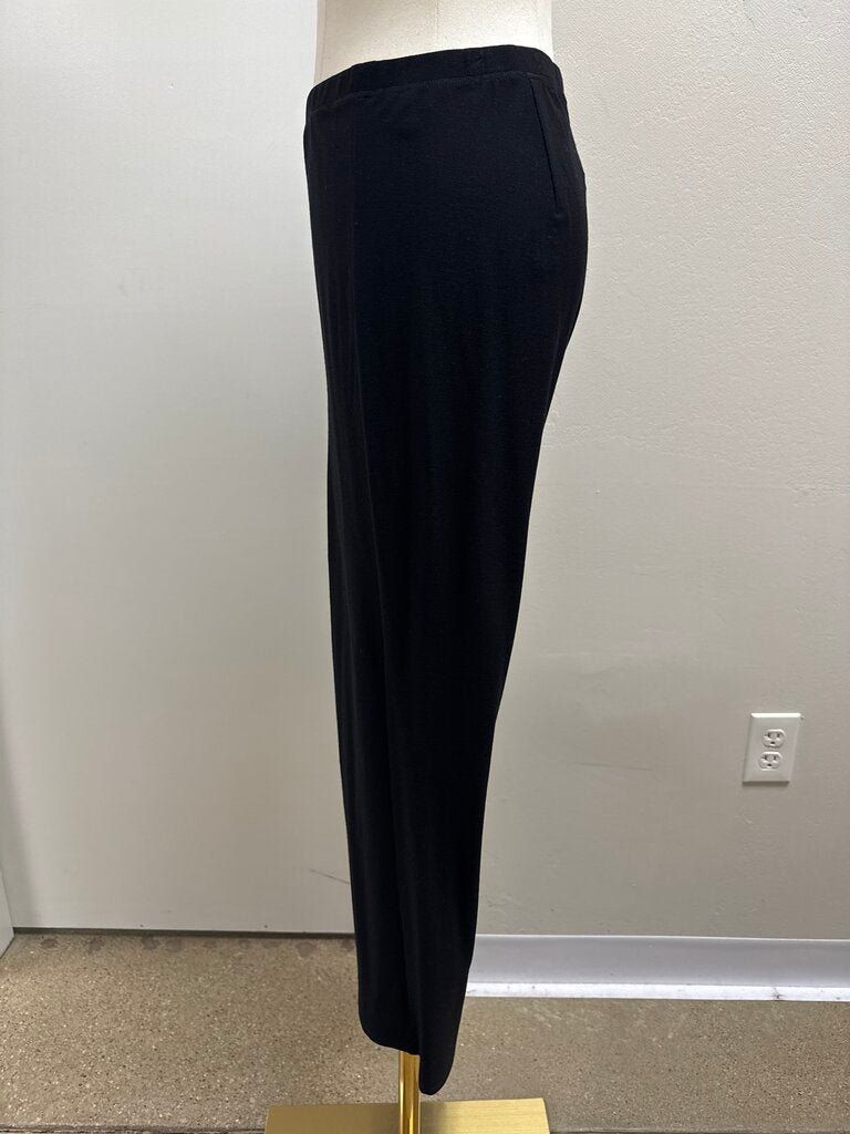 Eileen Fisher Black Pull On Pant NWT