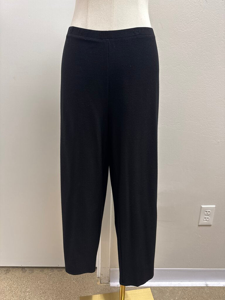 Eileen Fisher Black Pull On Pant NWT