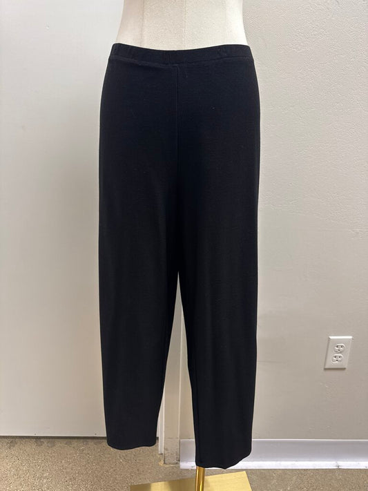 Eileen Fisher Black Pull On Pant NWT