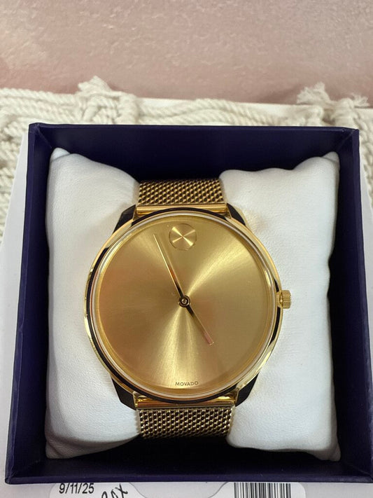 Movado Gold Bold Watch