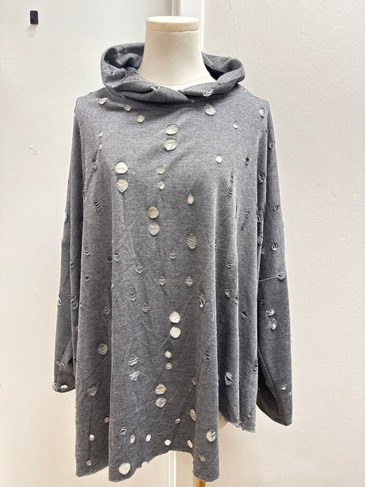 NRK Grey Hole Tunic NWT