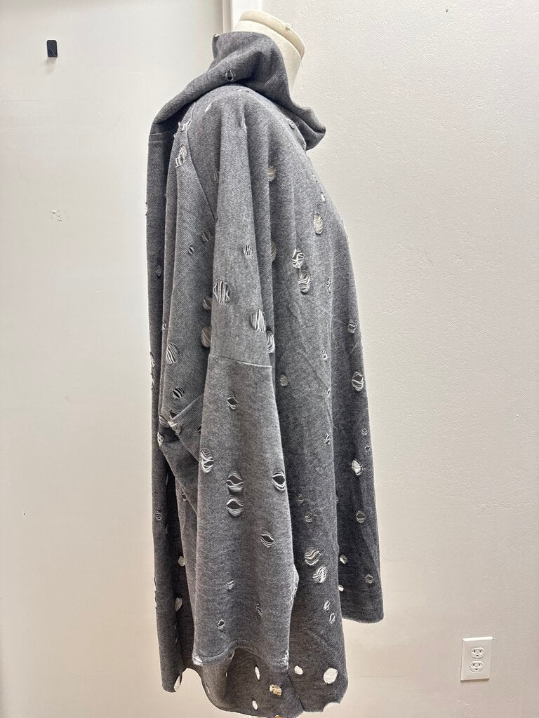 NRK Grey Hole Tunic NWT