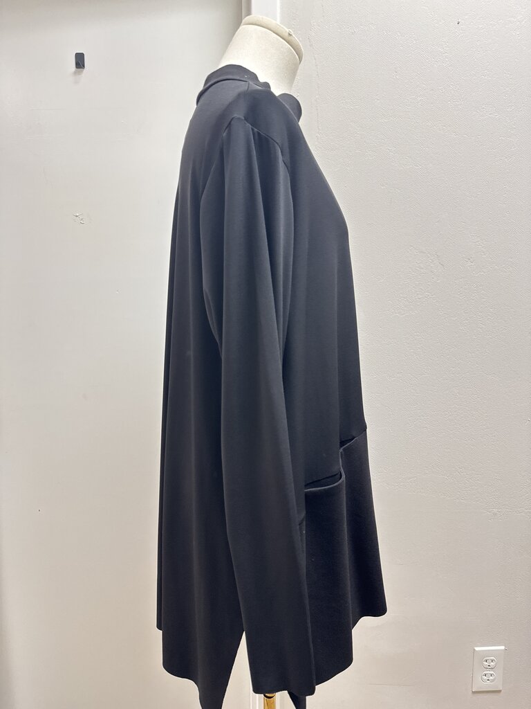 Planet Black Mock Neck Tunic NWT