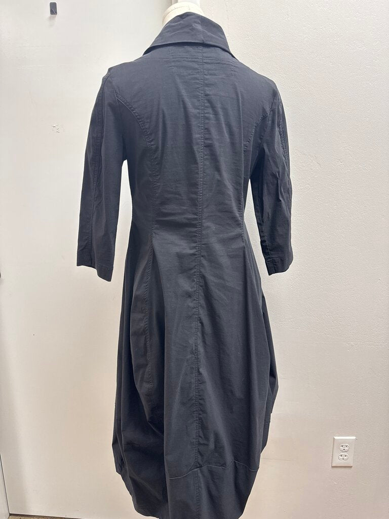 Rundholz Black Midi Dress NWT