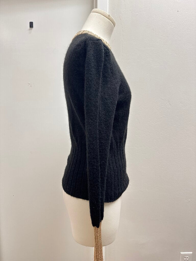Marella Black and Gold Sweater NWT