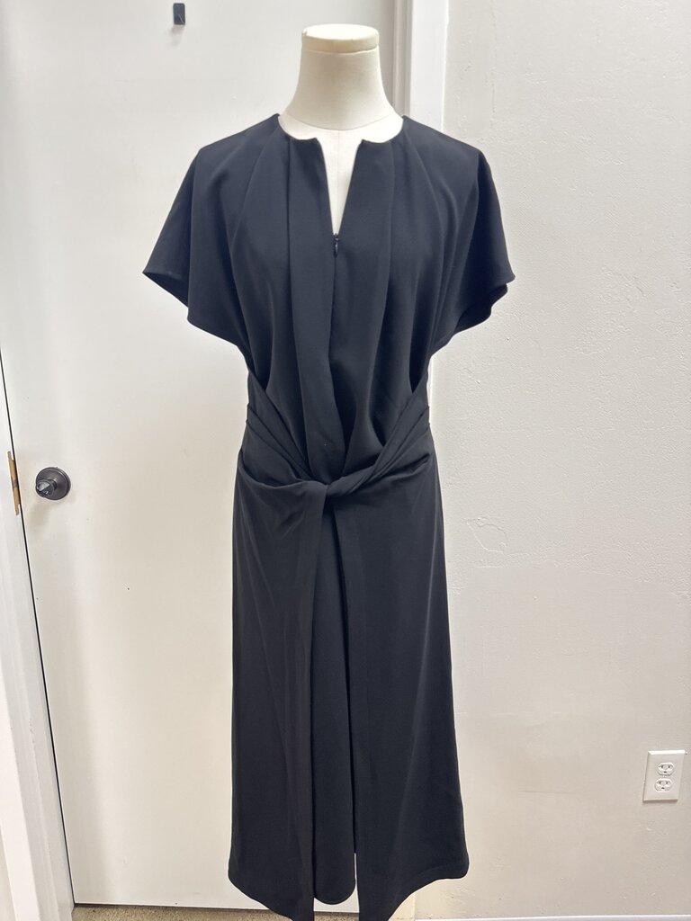 Proenza Schouler Black Pleated Maxi Dress NWT
