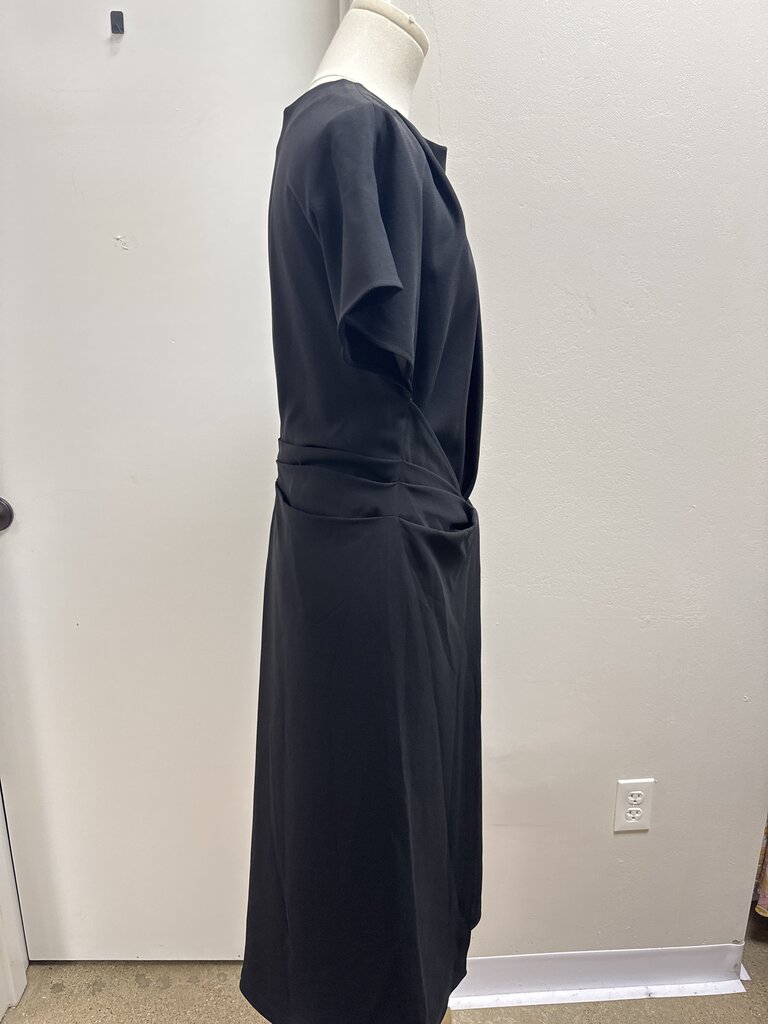 Proenza Schouler Black Pleated Maxi Dress NWT