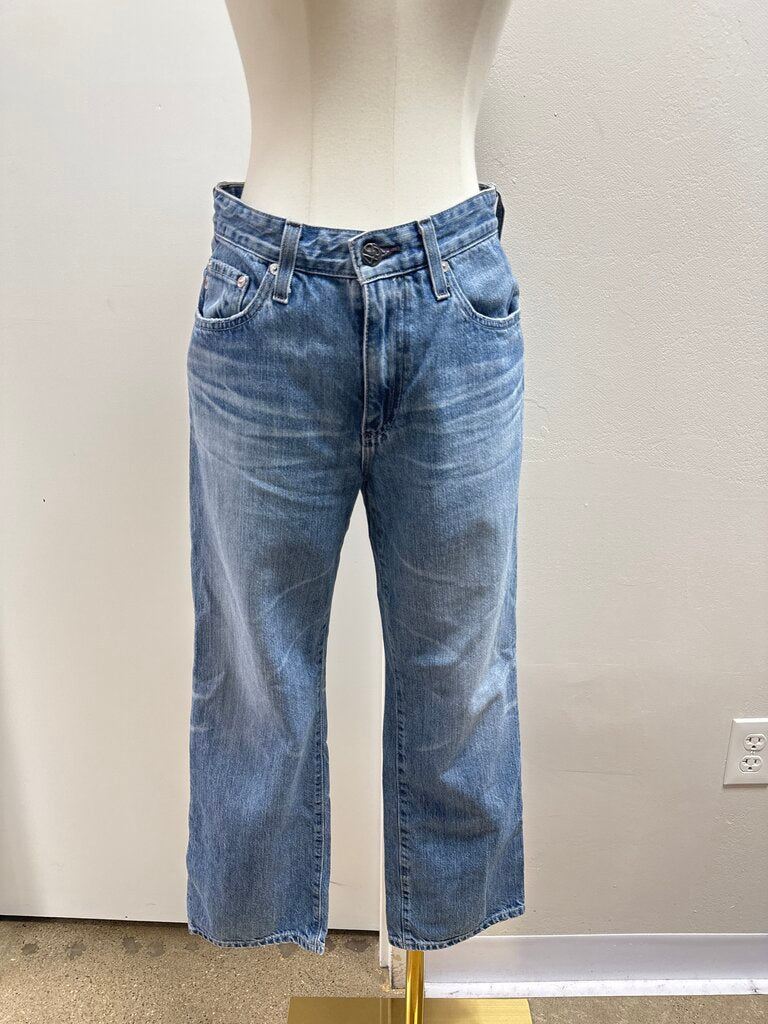 AG Blue Straight Leg Jean