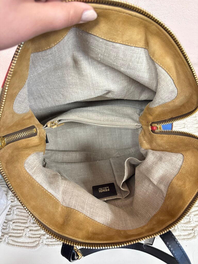 Fendi Multi Striped Tote