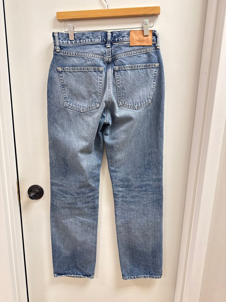 Moussy Vintage Straight Leg Jean