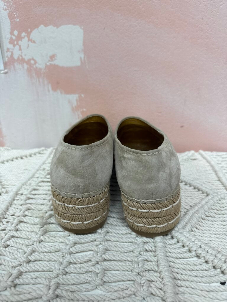 Prada Tan Suede Platform Espadrille NWT