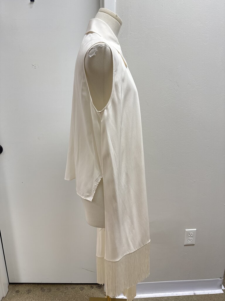 Givenchy Ivory Fringe Top