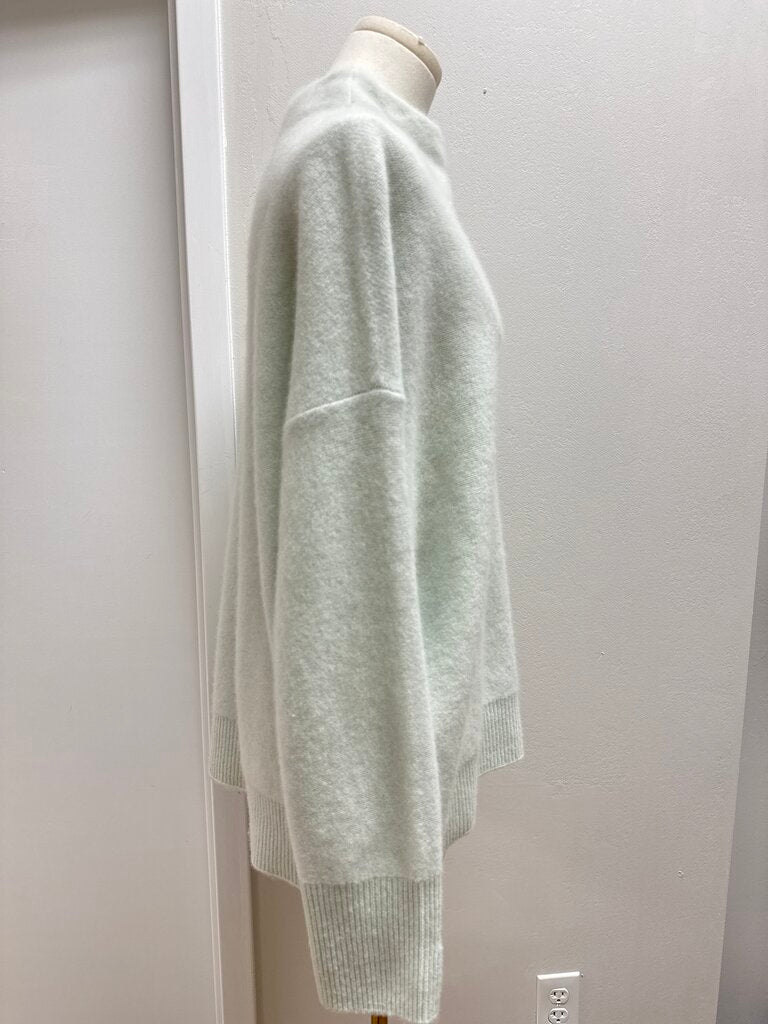 Vince Ice Blue Cowl Neck Sweater