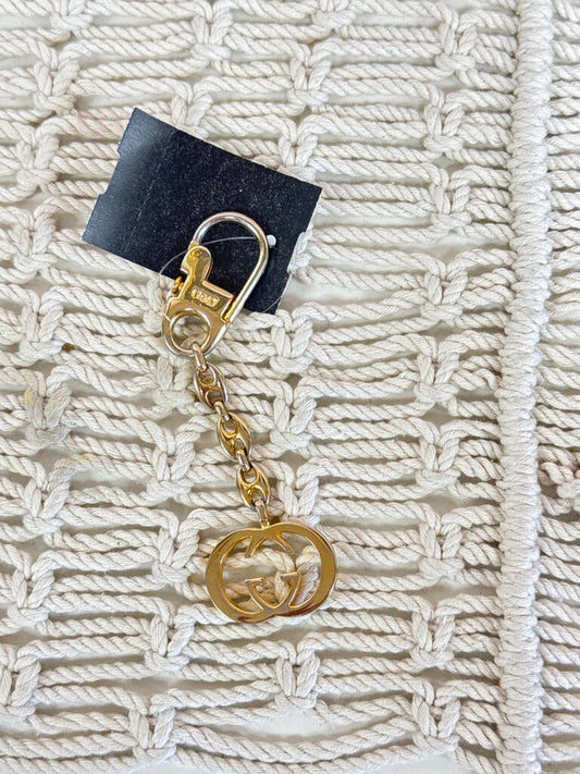 Gucci Gold Vintage Keychain w/Box