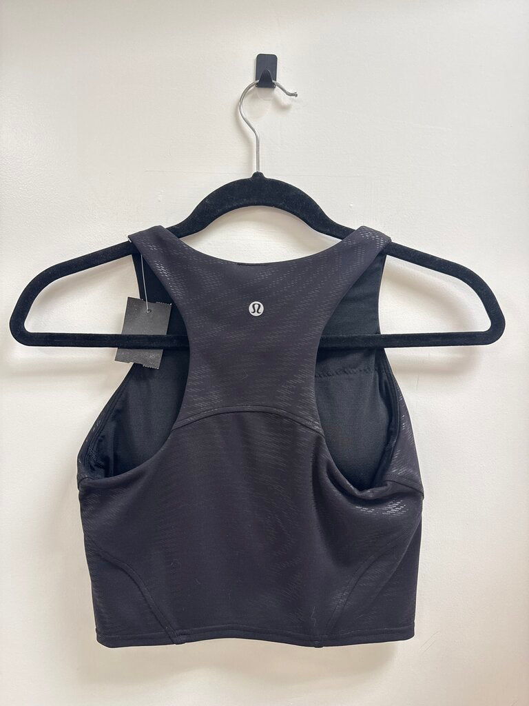 Lululemon Black Cropped Tank