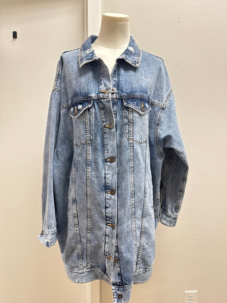 MarcellaModa Denim Long Jacket