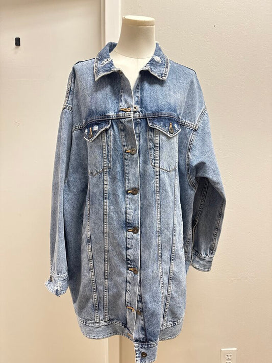 MarcellaModa Denim Long Jacket