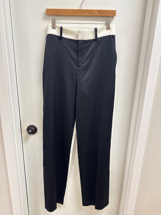 Alice + Olivia Black and White Trouser NWT