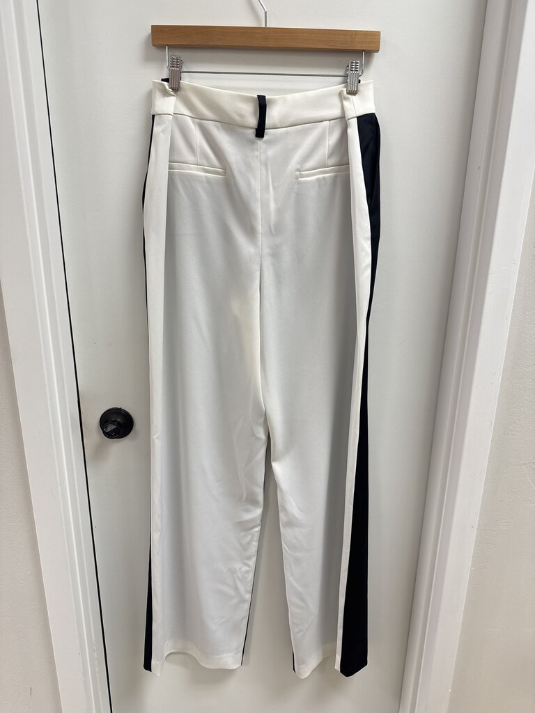 Alice + Olivia Black and White Trouser NWT