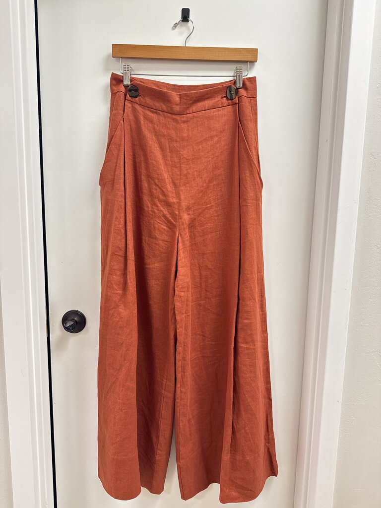 Farm Rio Rust Linen Trouser
