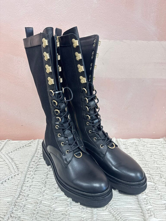 AllSaints Tall Combat Boot (w/ Extra Laces)