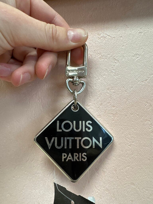 Louis Vuitton Vintage Logo Bag Charm and Key Chain