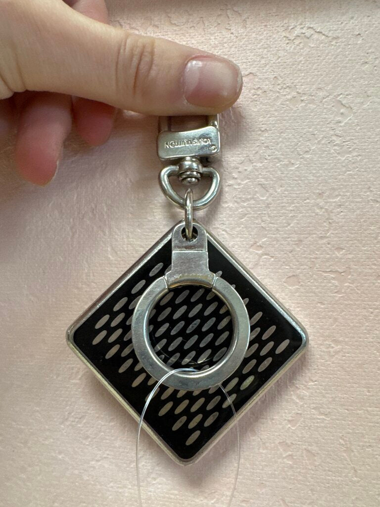 Louis Vuitton Vintage Logo Bag Charm and Key Chain