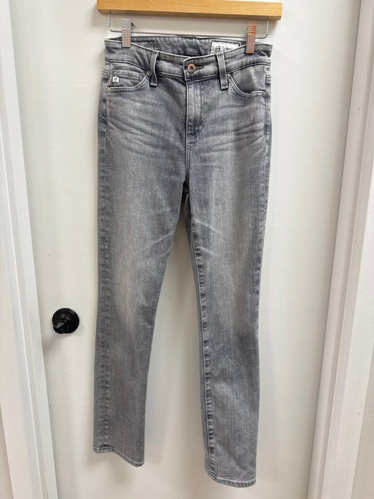 AG Grey Straight Leg Jean
