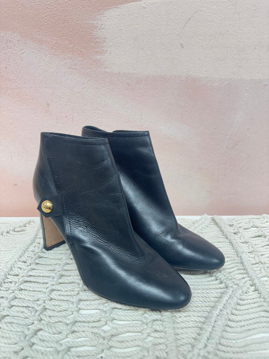 Jimmy Choo Black Leather Bootie