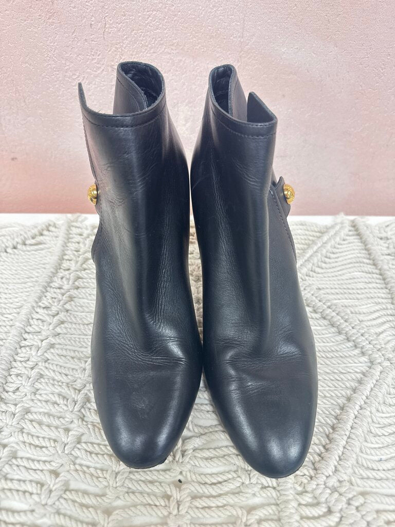 Jimmy Choo Black Leather Bootie