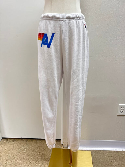 Aviator Nation White Sweatpants