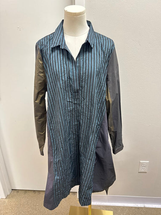 Alembika Striped Henley Dress