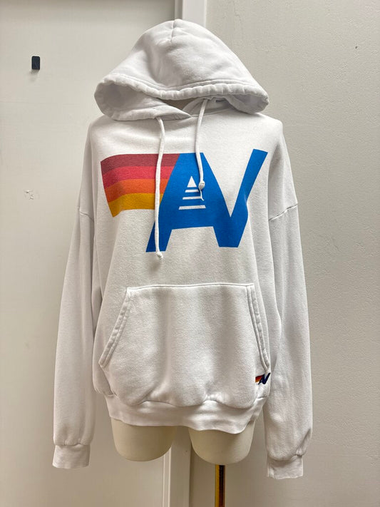 Aviator Nation White Sweatshirt