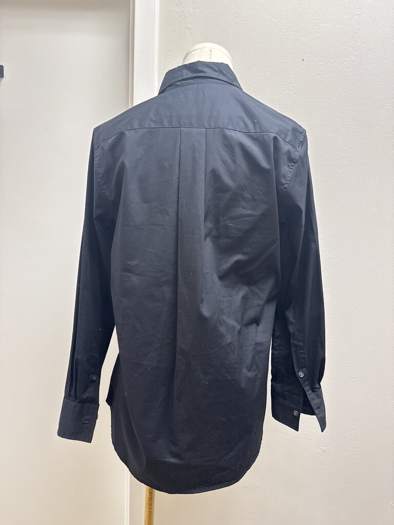 Libertine Black Sequin Button Up