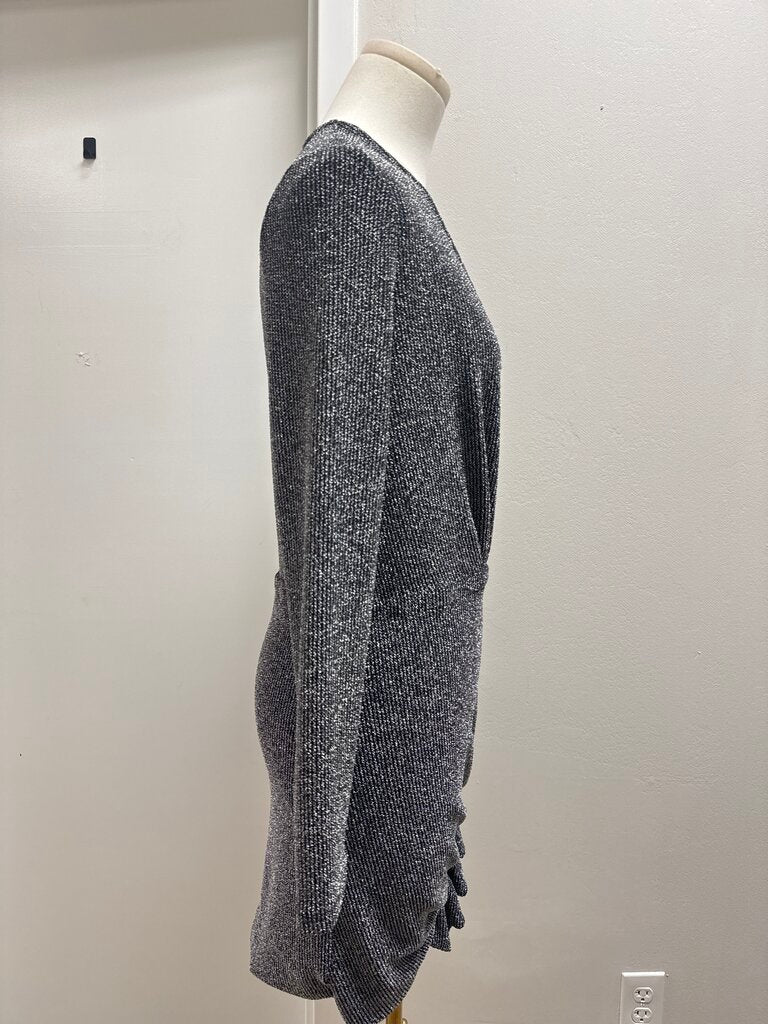 IRO Silver Mini Dress