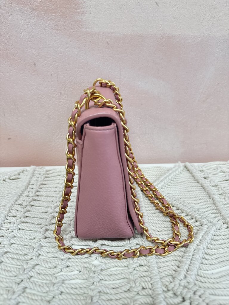 Tory Burch Pink Flap Bag