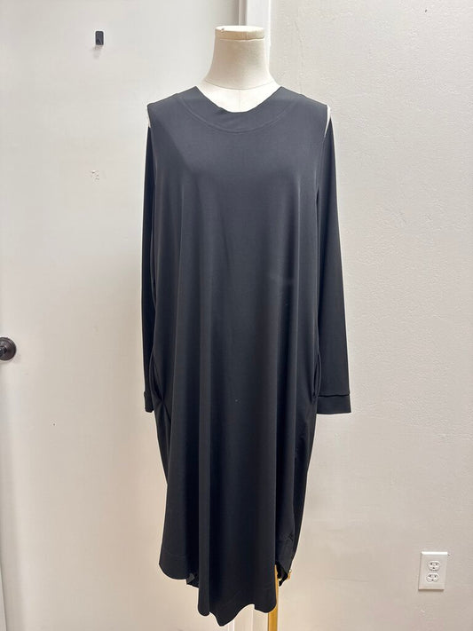 Planet Black Cold Shoulder Dress