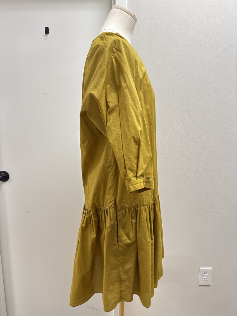 Max Mara Mustard Midi Dress