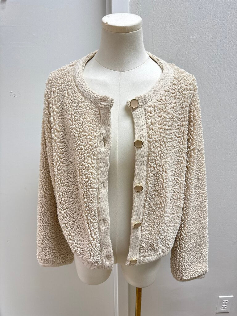 Sanctuary Cream Knitted Jacket