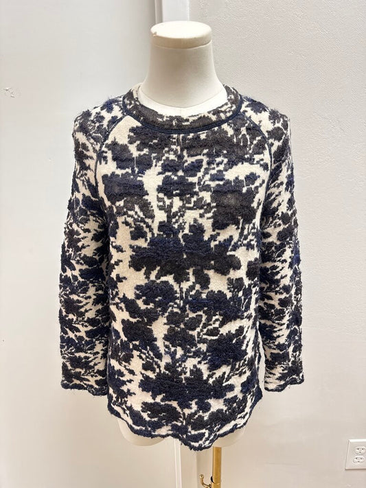 Tory Burch Black and White Sweater