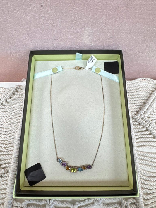 Sterling and Semi Precious Stone Necklace